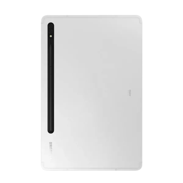 نمای پشت تبلت سامسونگ Galaxy Tab S8-X706 5G ظرفیت 128 رم 8 گیگ نقره ایی
