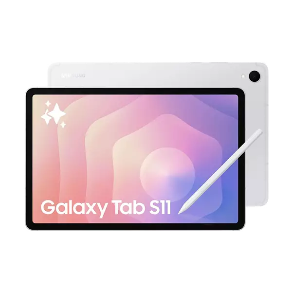 نمای جلو و پشت تبلت سامسونگ مدل Galaxy Tab S11 (X736) ظرفیت 256 رم 12 گیگابایت