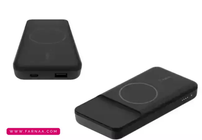 پاوربانک بلکین مدل BoostCharge BPD001bt با ظرفیت 10000 میلیآمپر ساعت
