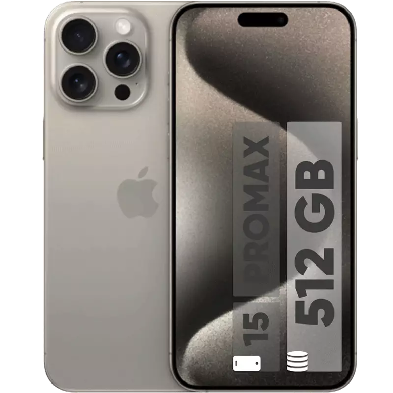 گوشی موبایل اپل iPhone 15 Pro Max ZA/A دوسیم کارت ظرفیت 512 گیگابایت رم 8 گیگابایت - Not Active رجیستر شده