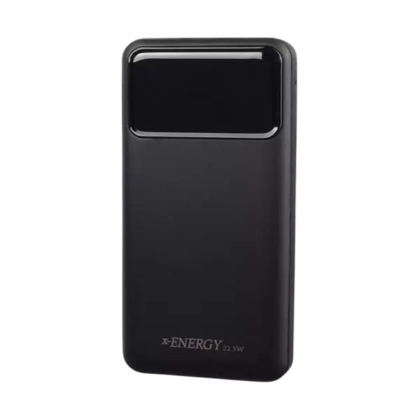 نمای روبرو  پاوربانک ایکس انرژی مدل X-810 22.5W ظرفیت 10000 میلی آمپر ساعت