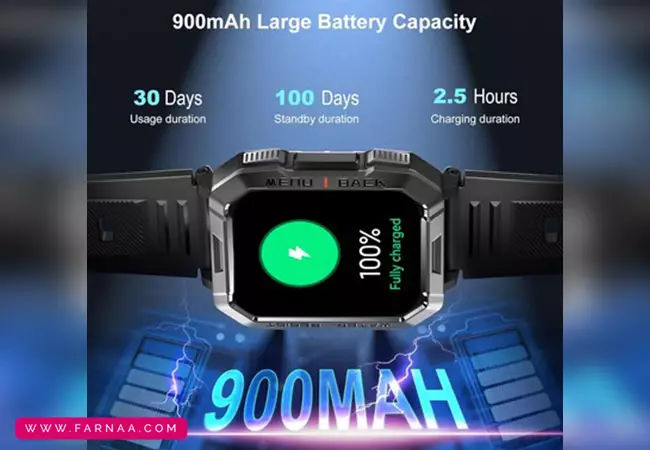 ساعت هوشمند بلک ویو مدل W60