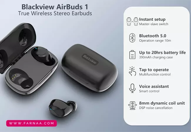 هندزفری بلوتوثی بلک ویو مدل AirBuds 1
