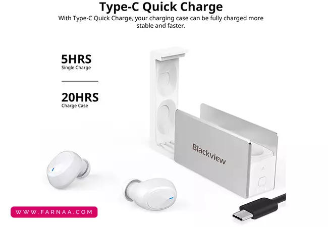 هندزفری بلوتوثی بلک ویو مدل AirBuds 2