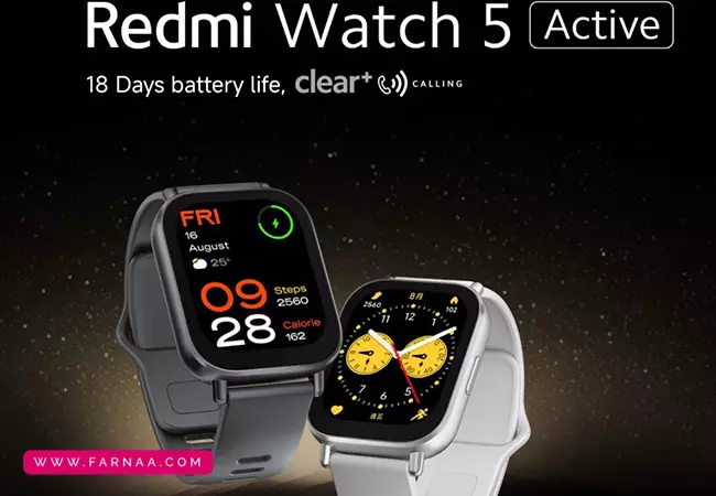 ساعت هوشمند شیائومی مدل redmi watch 5 active