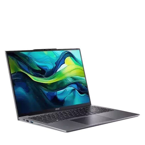 لپ تاپ 16 اینچی ایسر مدل Aspire Lite AL16 core i5 1235U 16GB 512GB ssd رنگ مشکی 