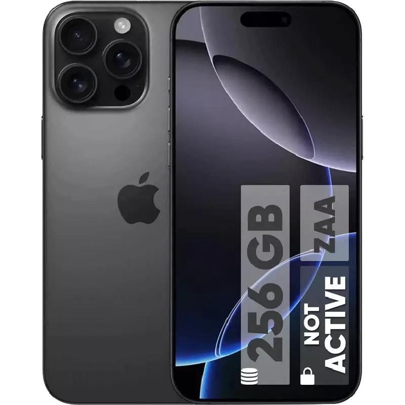 گوشی موبایل اپل مدل iphone 16 pro max not active دو سیم‌ کارت ظرفیت 256 رم 8 گیگابایت - پارت نامبر ZAA