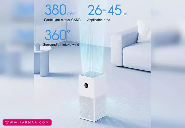 دستگاه تصفیه کننده هوا شیائومی مدل Air Purifier 4 Lite