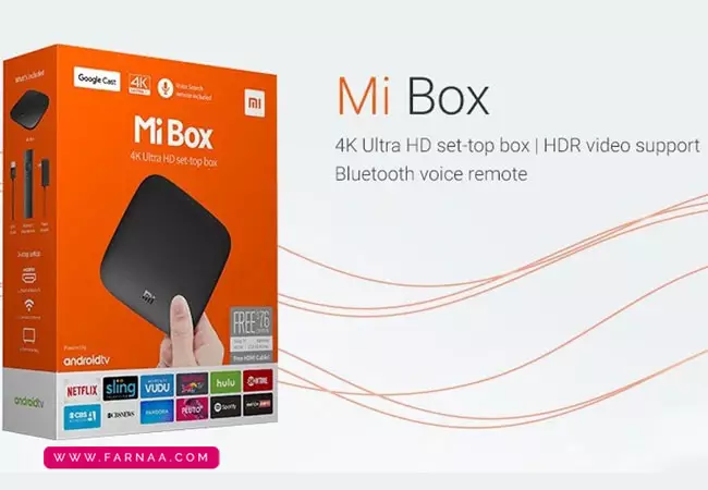 خرید اندروید باکس شیائومی مدل Mi Box MDZ-16-AB