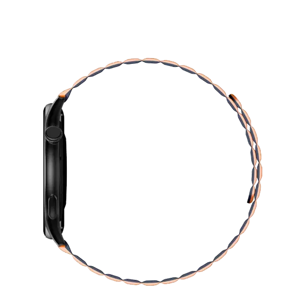 نمای کنار ساعت هوشمند شیائومی مدل Xiaomi Kieslect Kr Pro مشکی 