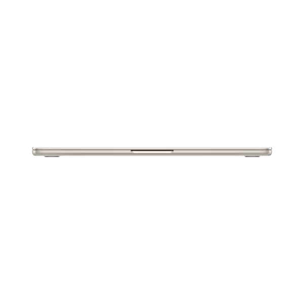 نمای جلو لپ تاپ 13 اینچی اپل مدل MacBook Air A3113 M3 2024 256SSD 8GB MRXT3 استارلایت