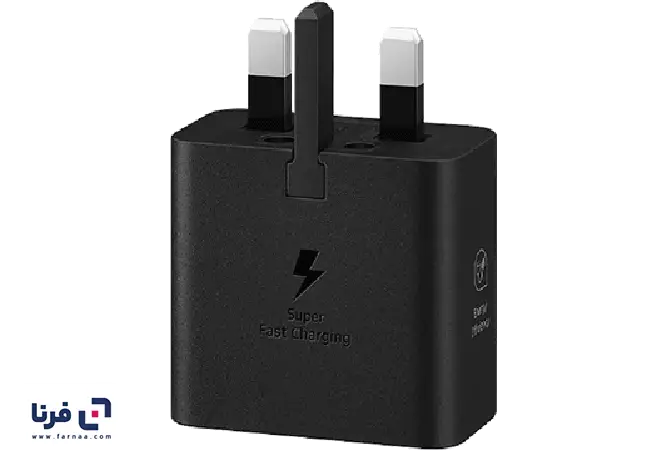 طراحی شارژر دیواری سه پین سامسونگ مدل 25W PD EP-T2510 NFC(غیراصل)
