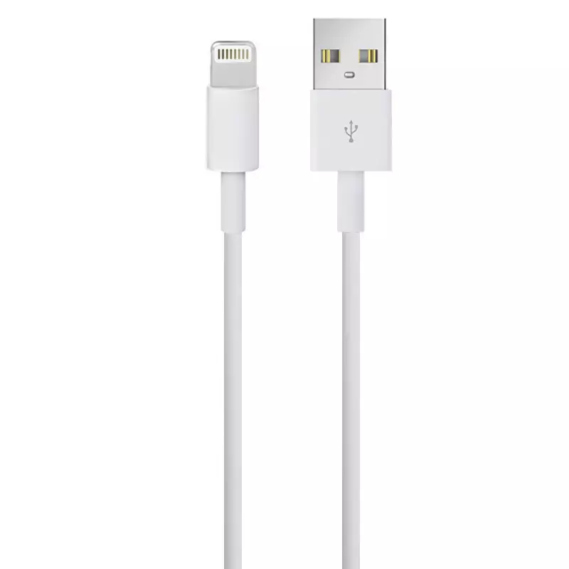 کابل شارژ USB به Lightning آیفون ۷ مدل Foxconn Taiwan 8IC طول ۱ متر