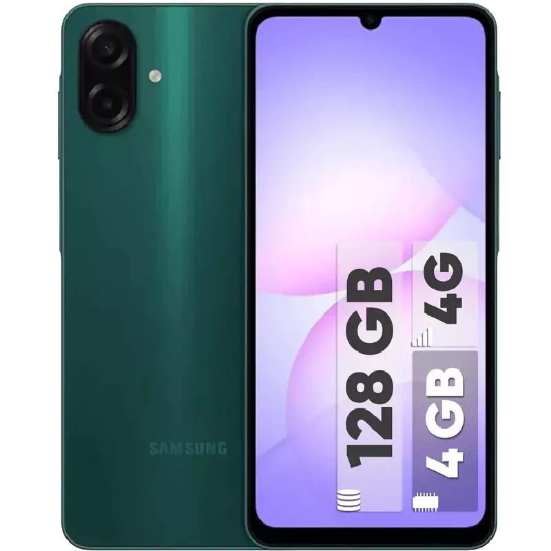 گوشی موبایل سامسونگ A07 4G ظرفیت 128 رم 4 گیگابایت
