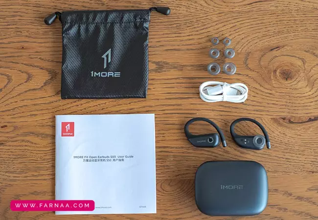 هندزفری بلوتوثی وان مور مدل 1More Fit Open Earbuds S50 EF906