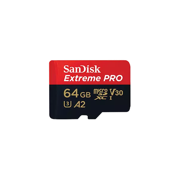 SanDisk Extreme PRO microSDXC UHSI 64GB Memory Card