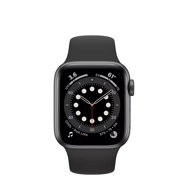 جلوی ساعت هوشمند اپل واچ سری SE سایز 40 میلی متر مشکی