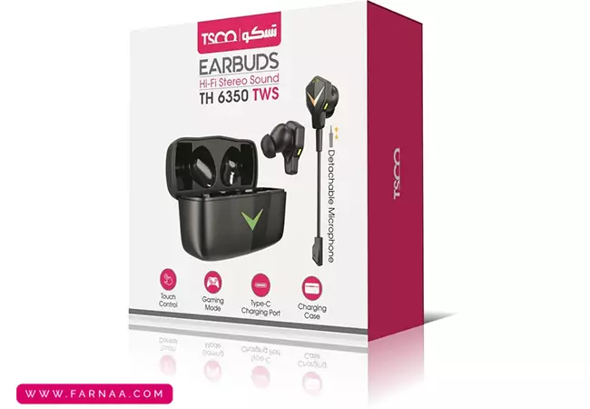 هندزفری بلوتوثی تسکو مدل TH 6350 TWS
