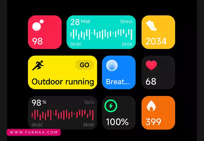مچ بند هوشمند شیائومی Mi band 8 pro