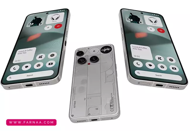 گوشی موبايل ناتینگ فون 3 5G ظرفیت 512 گیگابایت رم 16 گیگابایت