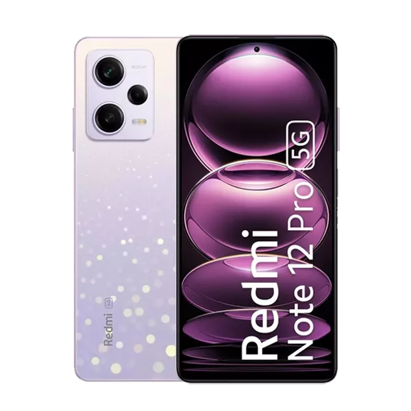 پنل جلو و پشت گوشی موبایل شیائومی Redmi Note 12 Pro 5G ظرفیت 256 رم 8 گیگابایت پک گلوبال صورتی