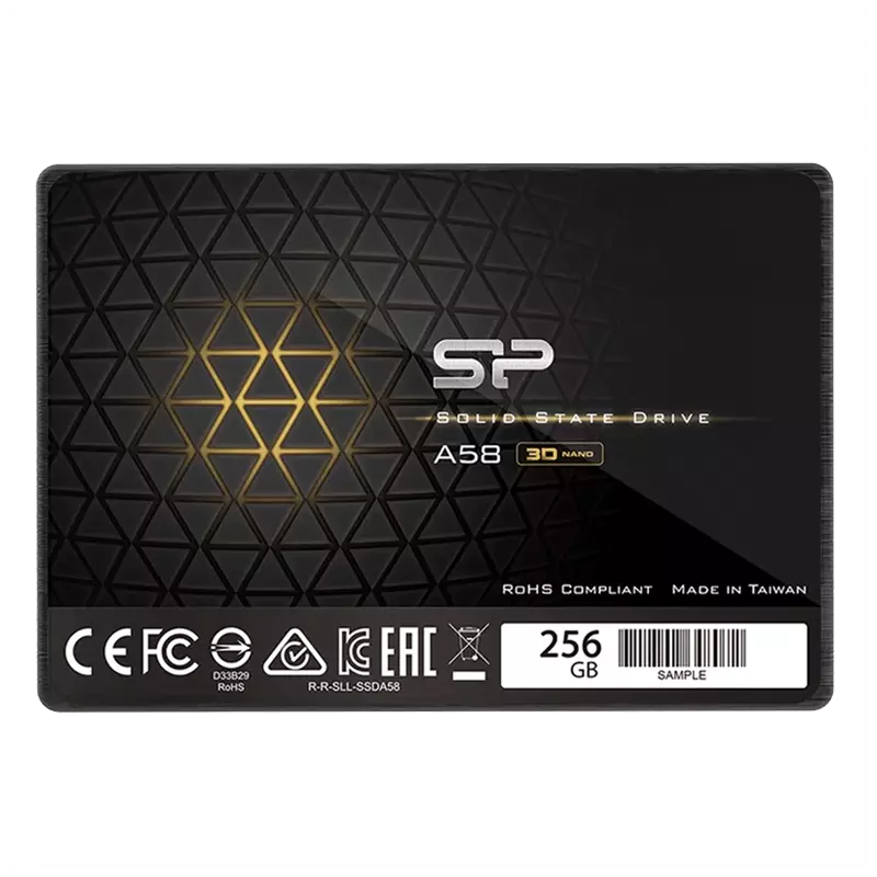 هارد اس اس دی اینترنال سیلیکون پاور مدل ACE A58 ظرفیت 256 گیگابایت