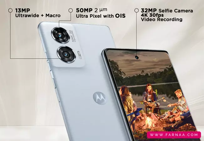 گوشی موتورولا EDGE 50 FUSION ظرفیت ۵۱۲ رم ۱۲ گیگ