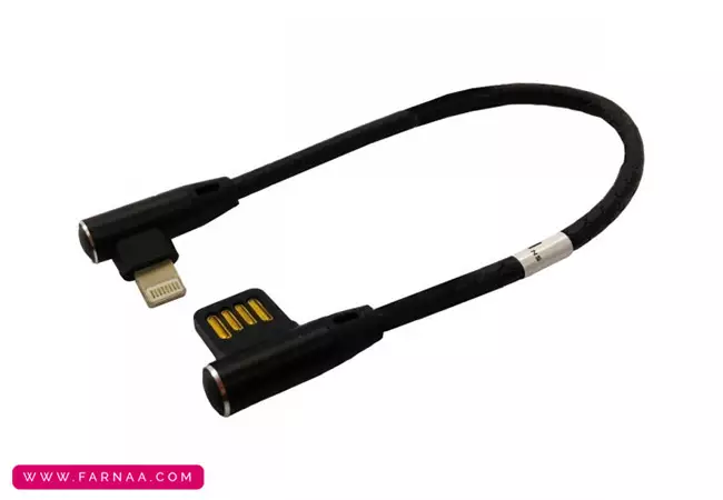 کابل تبدیل USB به لایتنینگ تسکو مدل TC MI76 طول 0.2 متر