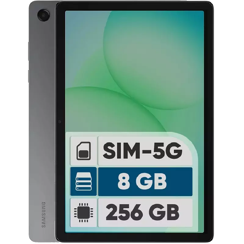 تبلت سامسونگ مدل Galaxy Tab A11 Plus X236 5G ظرفیت 256 رم 8 گیگابایت