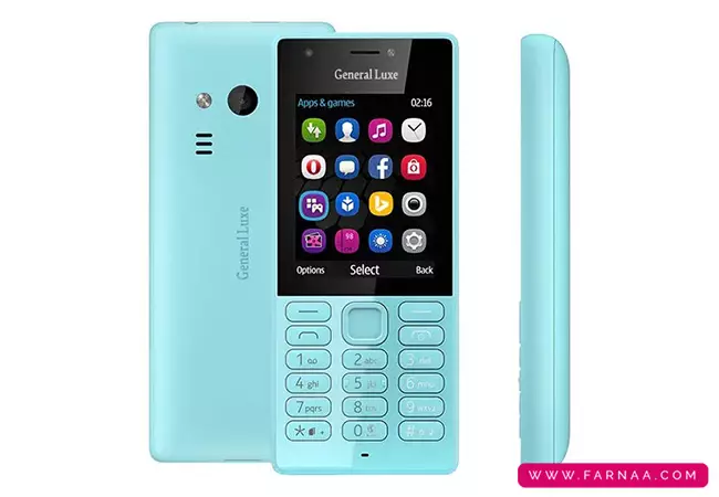 گوشی جنرال لوکس 216