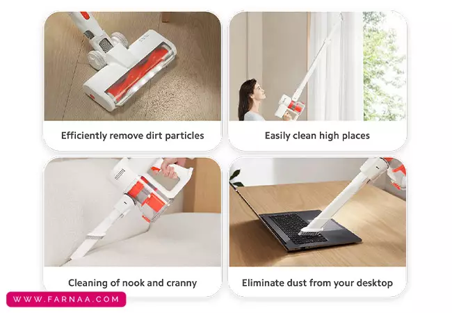 جارو شارژی شیائومی مدل G20 Lite Global Version