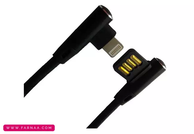 کابل تبدیل USB به لایتنینگ تسکو مدل TC MI76 طول 0.2 متر