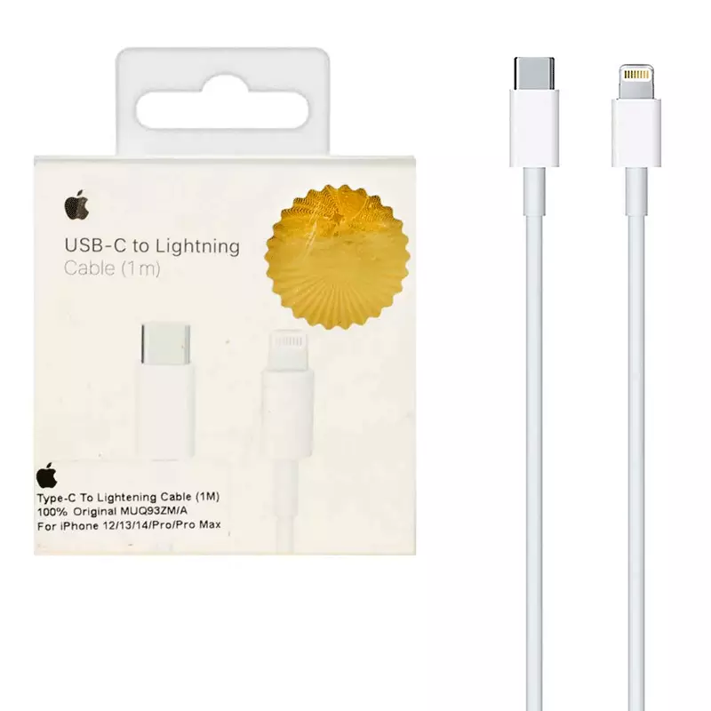 کابل شارژ فست Type-C به Lightning اپل مدل MUQ93ZM/A طول ۱ متر