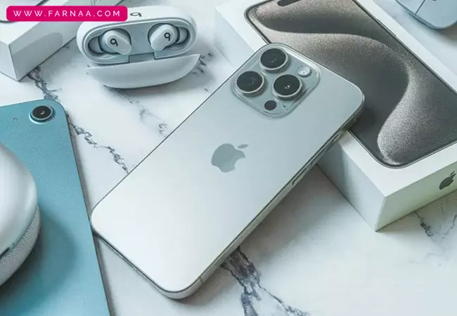 گوشی موبایل اپل مدل iPhone 15 Pro Max CH/A نات اکتیو ظرفیت 256 گیگابایت رم 8 گیگابایت رجیستر شده