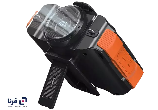 پنکه کمری شارژی و اسپیکر بلوتوث دار پرودو مدل Waistfan PDPNW50BK با باتری 8000mAh