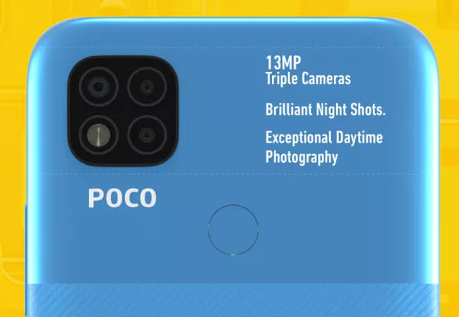 دوربین گوشی 64 POCO C31 گیگ