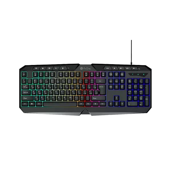 proone pkg10 gaming wired keyboard