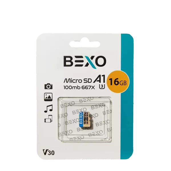 Bexo UHS-I U3 A1 100MBps MicroSDHC 16GB