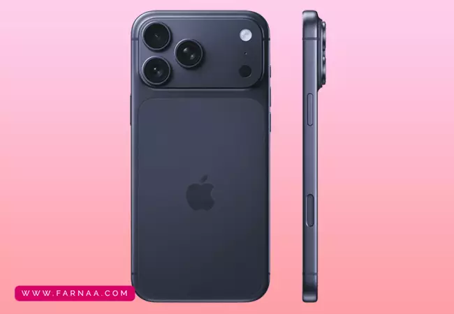 گوشی موبایل اپل iPhone 17 Pro Max Not Active دوسیم کارت ظرفیت 512 گیگابایت و رم 12 گیگابایت پارت نامبر ZAA