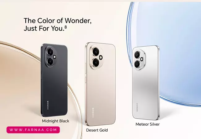 گوشی موبایل آنر 400 HONOR ظرفیت 256 گیگابایت و رم 12 گیگابایت