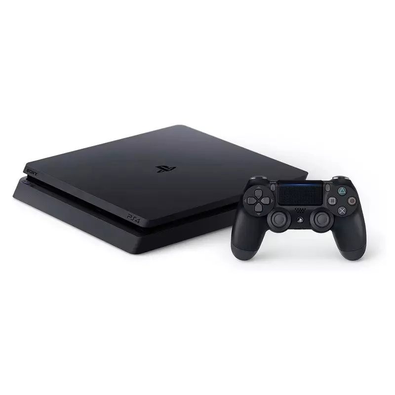 نمای خوابیده  کنسول بازی سونی مدل PlayStation 4 Slim ظرفیت یک ترابایت ریجن 3 کد CUH-2218B(Refresh)