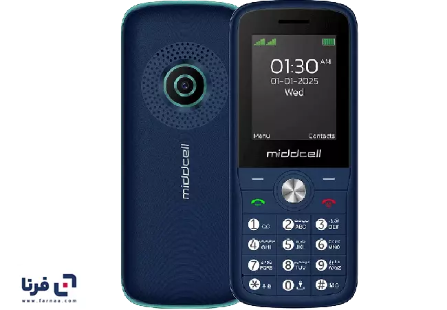 گوشی میدسل M130 دو سیم‌کارت ظرفیت 32 مگابایت و رم 32 مگابایت