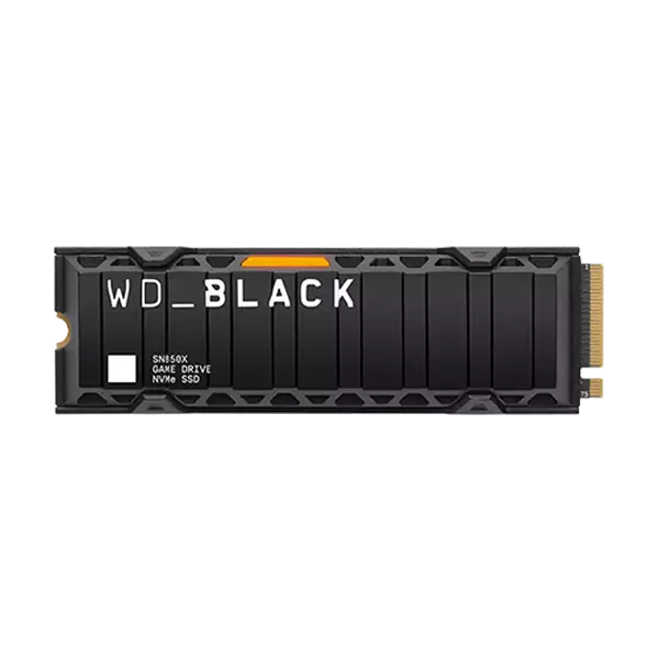 حافظه SSD اینترنال وسترن دیجیتال M.2 NVMe مدل WD Black SN850X ظرفیت 4 ترابایت RGB دارای Heatsink