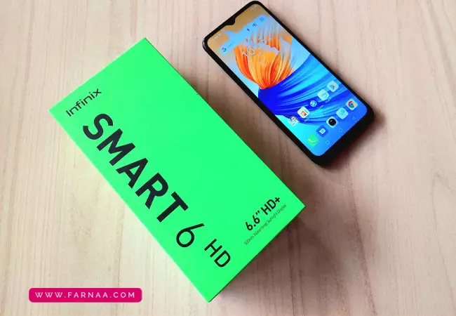 خرید گوشی اینفینیکس SMART 6 HD با ظرفیت 32 گیگ