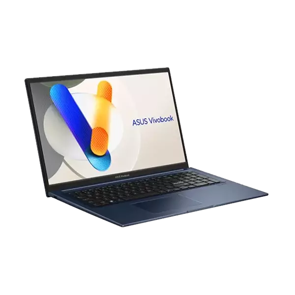 نمای سمت چپ  لپ تاپ ۱۷ اینچی ایسوس مدل Vivobook 17 X1704VA i7 1355U 8GB DDR4 512GB SSD UHD