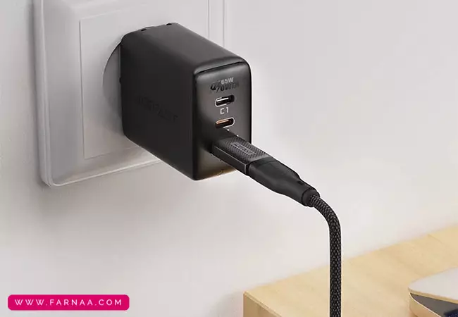 تبدیل OTG یو اس بی به Type-c ایس فست مدل J2 Acewire Pro