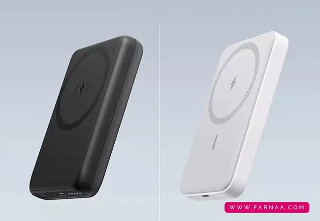 پاوربانک انکر 621 مدل Magnetic Battery A1610 ظرفیت 5000 میلیآمپر ساعت