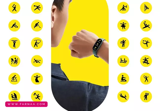 مچ ‌بند هوشمند شیائومی مدل Mi Band 7