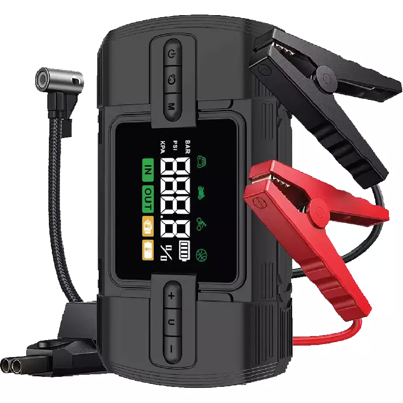 استارتر خودرو گرین لاین مدل 12V GN12VJUSTBK ظرفیت 12000 میلی آمپر ساعت