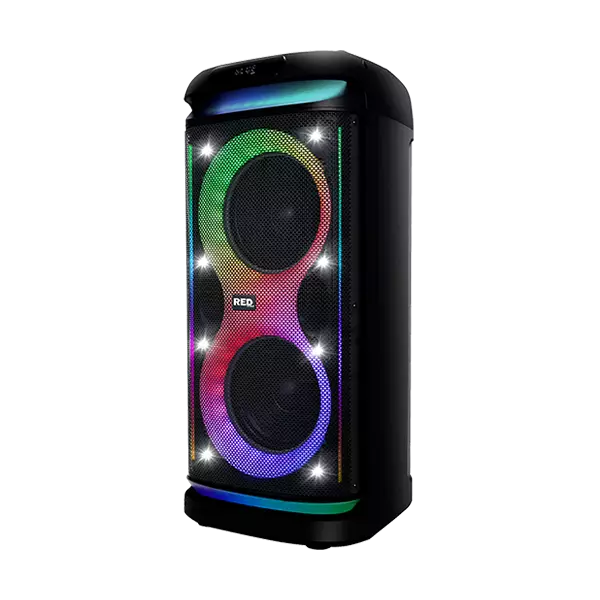 نمای جلوی سمت راست  اسپیکر بلوتوثی ردتون مدل Rock Box R200